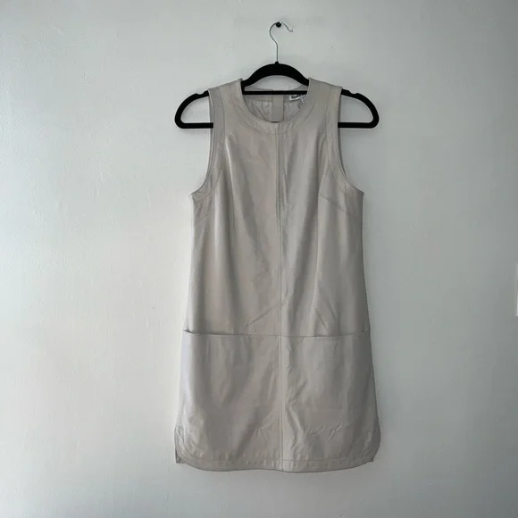 Elizabeth and James Leather Dress